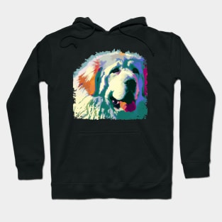 Great Pyrenees Pop Art - Dog Lover Gifts Hoodie